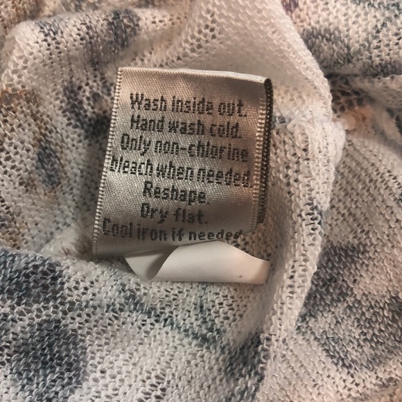 LC Lauren Conrad Runway Floral Tie Bow Top Small - Picture 8 of 10